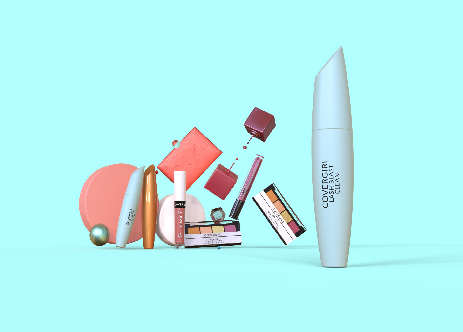 CoverGirl Product Rendering