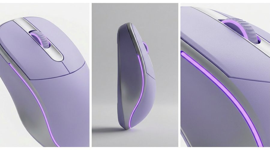 Illuminated Ergonomic Mouse