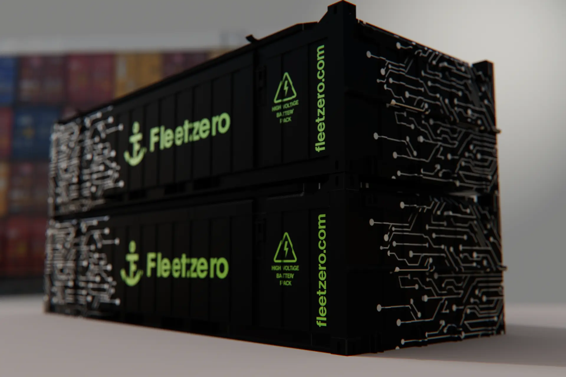 Fleetzero Container Battery
