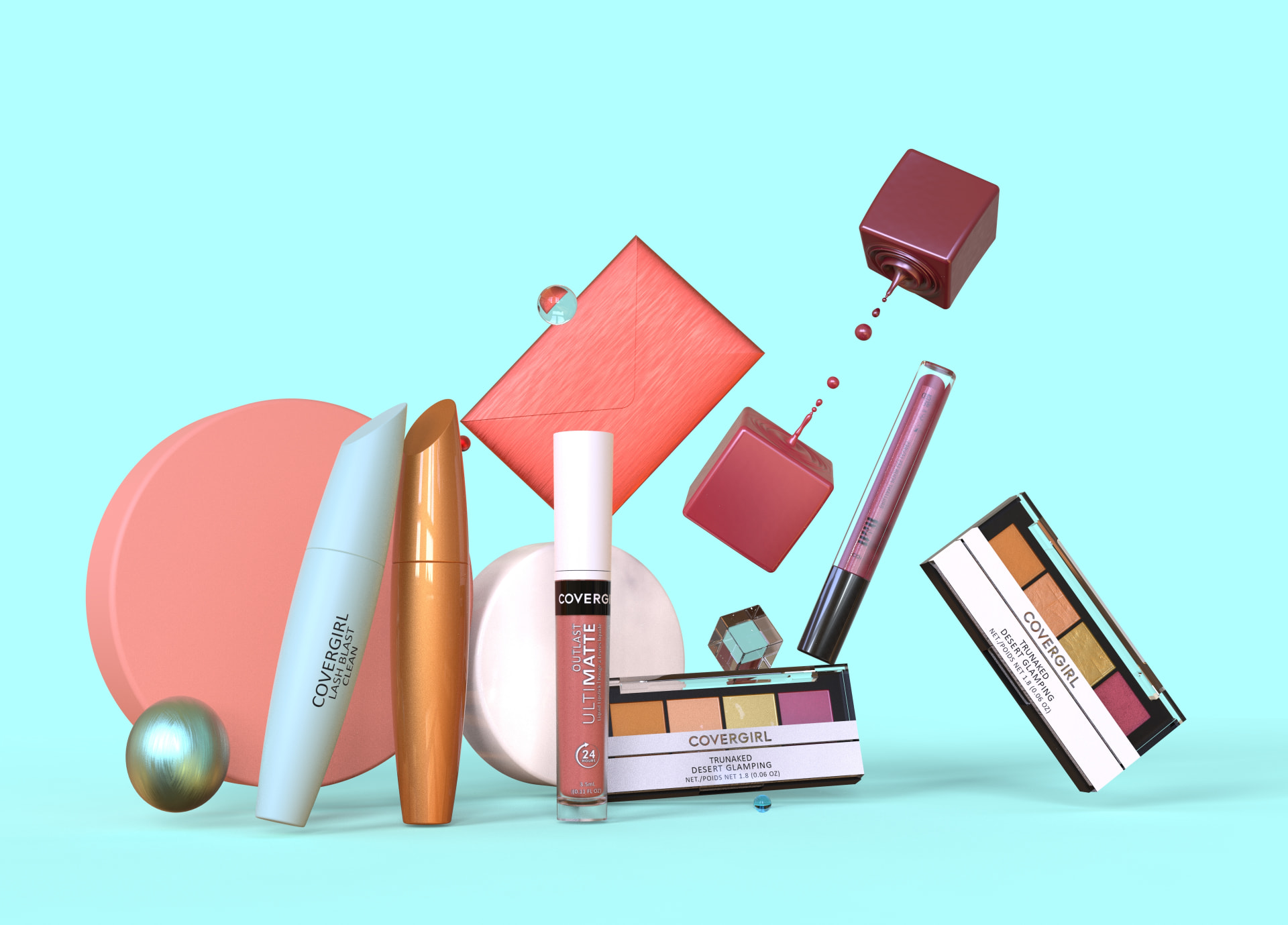 CoverGirl Hero Composition