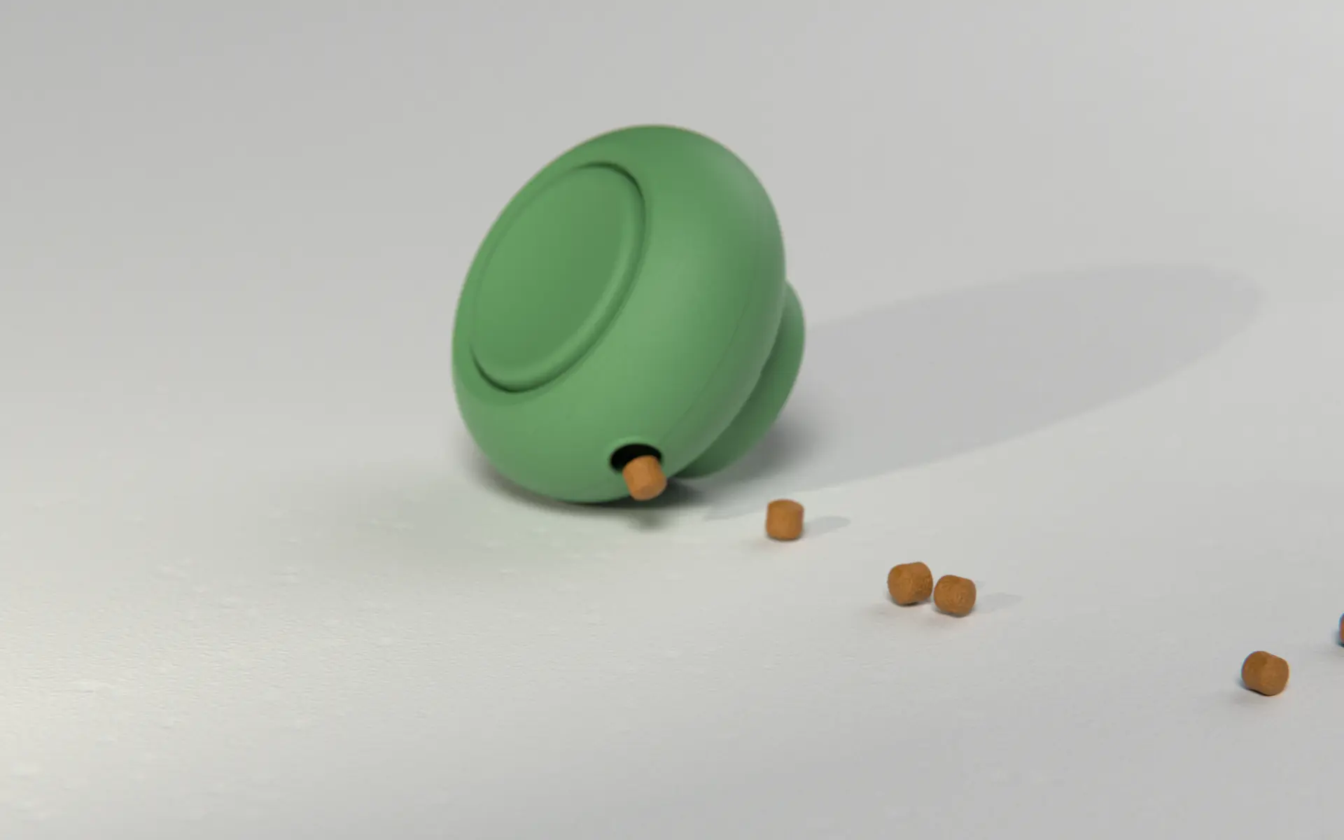 Treat Dispenser In Motion